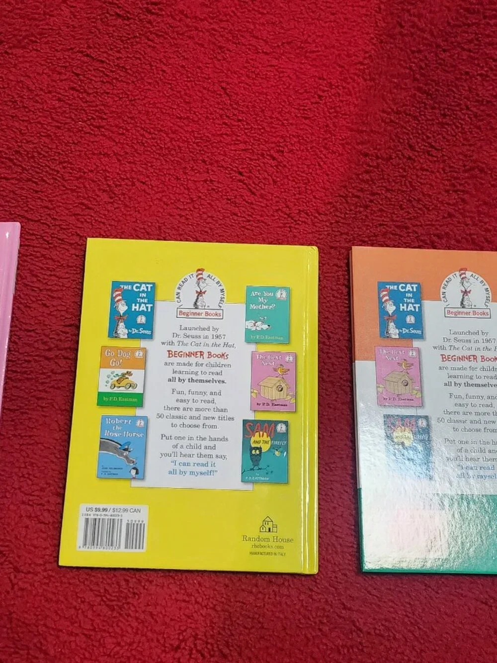 3 Beginner Books Hardcover Bundle – P.D. Eastman Classic Children’s Books